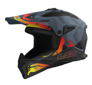 LS2 MX708 FAST II WASH MATT DARK GREY-06