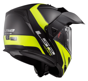LS2 FF324 METRO RAPID MATT BLACK YELLOW P/J