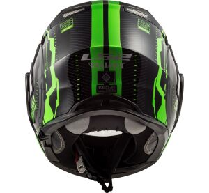 LS2 FF399 VALIANT NUCLEUS BLACK GLOW GREEN