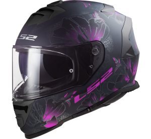 LS2 FF800 STORM BURST MATT BLACK PINK