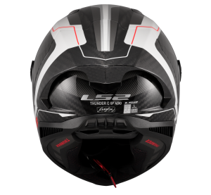 LS2 FF805 THUNDER GP AERO RAUTE WHITE GREY-06