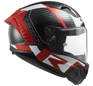 LS2 FF805 THUNDER C RACING1 GL.RED WHITE