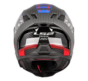 LS2 FF807 DRAGON TRAX BLUE RED
