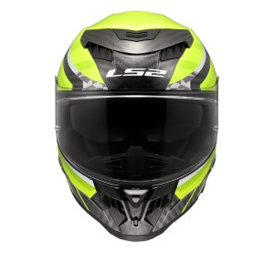 LS2 FF807 DRAGON TRAX H-VIS YELLOW