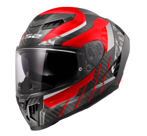 LS2 FF807 DRAGON TRAX RED