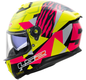 LS2 FF808 STREAM II TIGER H-V YELLOW PINK-06