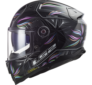 LS2 FF811 VECTOR II TROPICAL BLACK WHITE-06