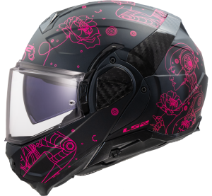 LS2 FF910 ADVANT II SOPHIA BLACK PINK