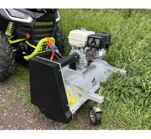 SHARK ATV čelní mulčovač 100cm s  motorem  HONDA GX 270, stříbrná barva