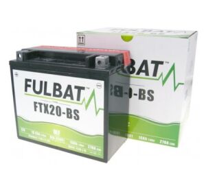 FULBAT Battery 12V/18Ah FTX20-BS (YTX20-BS) ACCESS SHADE, XTREME, ARCTIC CAT, HARLEY DAVIDSON