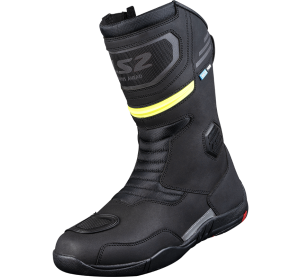 LS2 GOBY LADY BOOTS WP BLACK H-V YELLOW