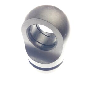 Eyelet Parts: Eyelet, Shaft (0.875 Shaft,1.00 W,2.942 TLG,1.1869 ID) AI6061,Blk