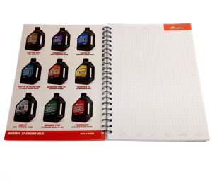 MAXIMA A4 SPIRAL NOTEBOOK / BLACK