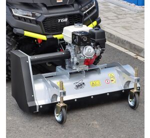 SHARK ATV čelní mulčovač 100cm s  motorem  HONDA GX 270, stříbrná barva