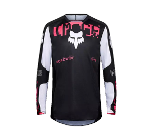 FOX 180 Digi Image Jersey - Black/Pink