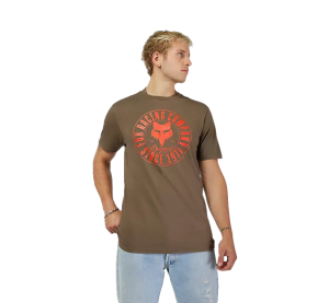 FOX Emblem Ss Prem Tee - Military Green