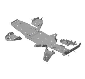 XRW FULL KIT ALUMINUM KAW. BRUTE FORCE 750 2017