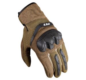 LS2 KUBRA MAN GLOVES BROWN