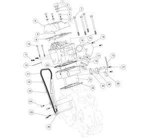 CYLINDER AND CYLINDER HEAD.
