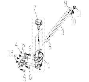 SHIFT ROD