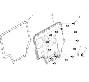 Oil pan sub-assembly