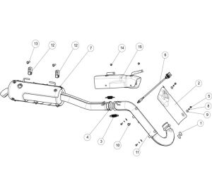 EXHAUST SYSTEM(LONG VERSION)