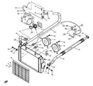 RADIATOR   （FOR 4WD）