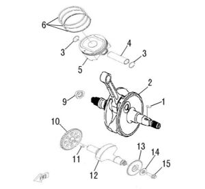 CRANKSHAFT COMP