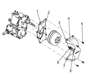 HIGH-POWER CLUTCH STAND ASSY