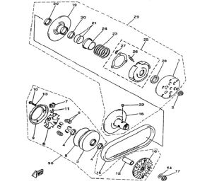CLUTCH  (NEW MODEL)