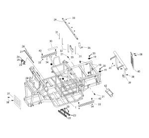 FRAME  (DOUBLE SEATS STYLE)