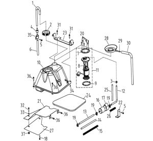 FUEL TANK  (FOR TOP PUMP)