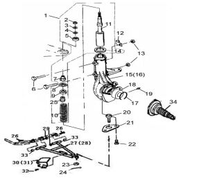 SHOCK ABSORBER FRONT