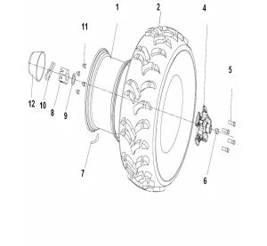 WHEEL FRONT（EURO 4）