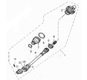REAR KNUCKLE ASSY