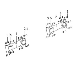 FRONT AND REAR KNUCKLE ASSY