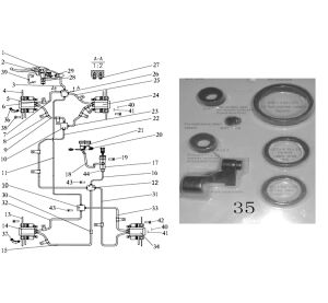 BRAKING SYSTEM (T3 WITH REAR AXLE DIFFERENTIAL)