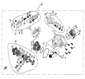 FRONT GEAR-BOX