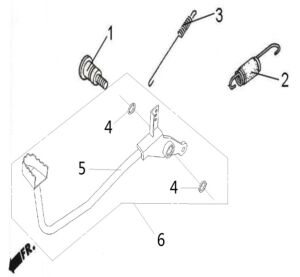 PEDAL,BRAKE