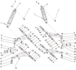 Front suspension system