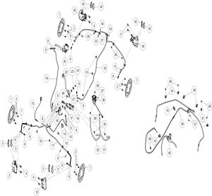 BRAKE SYSTEM,WIDE VERSION.