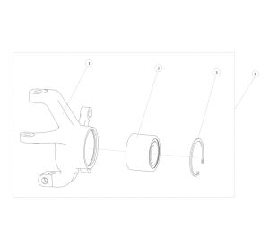 STEERING KNUCKLE (R)