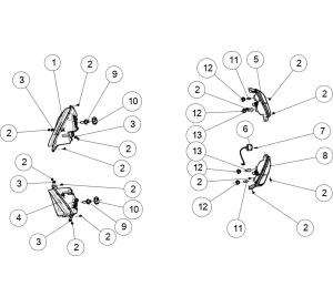 LAMPS WITH TURN SIGNAL