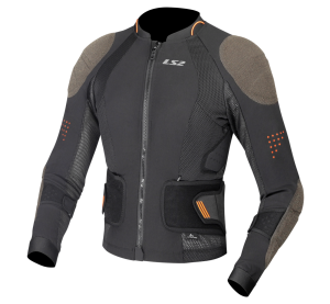 LS2 X-TERRAIN LADY JACKET BLACK GREY