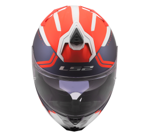 LS2 FF817 CHALLENGER II TITAN WHITE BLUE RED