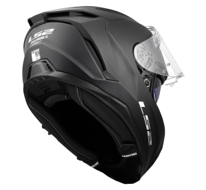 LS2 FF817 CHALLENGER II SOLID MATT BLACK