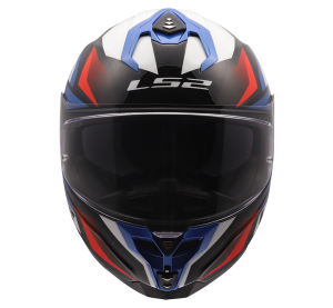 LS2 FF817 CHALLENGER II VIPER WHITE BLUE RED