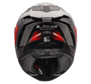 LS2 FF817 CHALLENGER II VIPER GREY RED