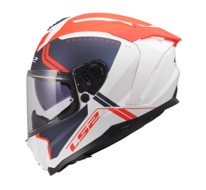 LS2 FF817 CHALLENGER II TITAN WHITE BLUE RED