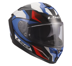 LS2 FF817 CHALLENGER II VIPER WHITE BLUE RED